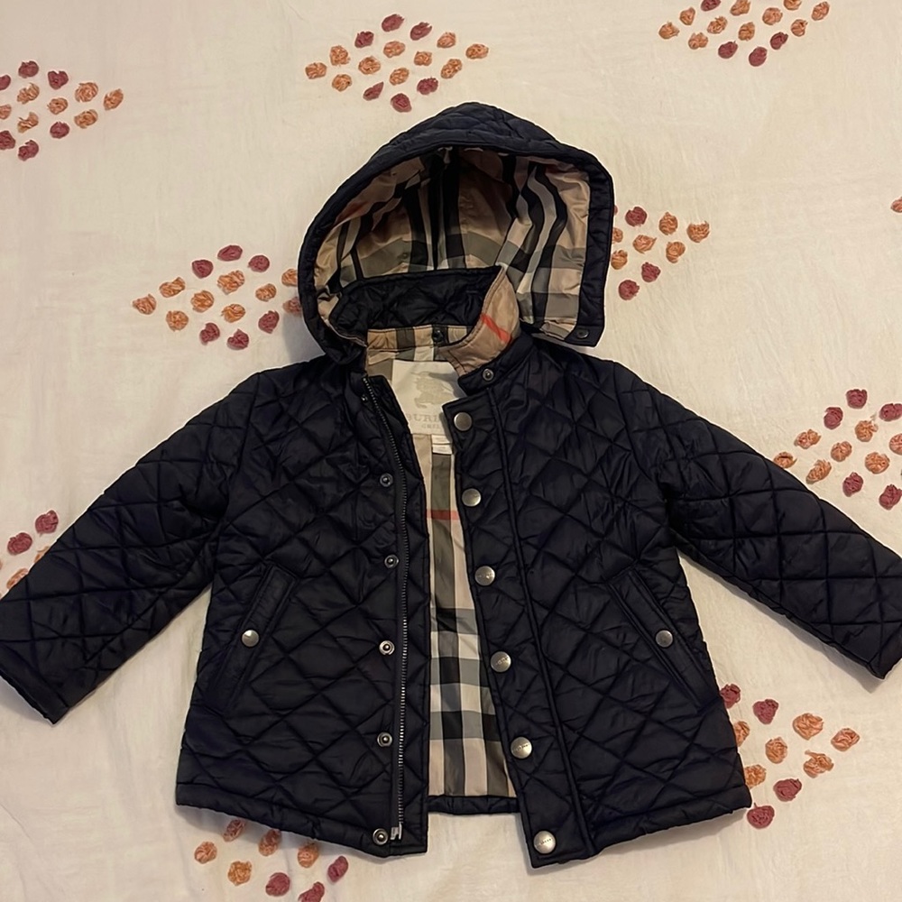 Burberry jacket  size 18 months